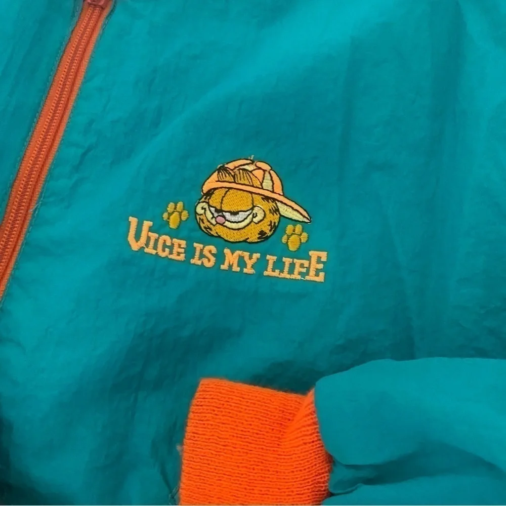 RARE Vintage 1978 United Feature Syndicate Garfield Kids Medium Jacket Rare EUC